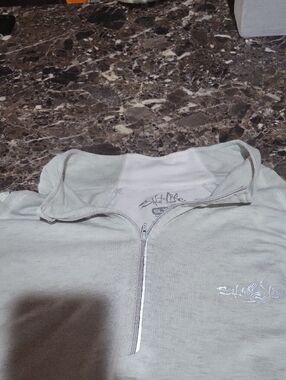 Salt Life Light Gray Quarter-Zip Pullover